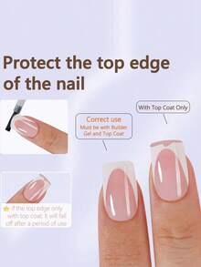 150Pcs Short Square French Gel Nails, Light Pink Deep French Tip Press On Nails, Soft Gel Acrylic Nail Extensions, Manicure Kit Women & Girls - Nhiều màu 4 - Xem 12