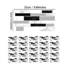 25 Peças Adesivos para Parede Carimbo de Cozinha, Padrão de Mármore, Resistente a Água/Óleo/Desgaste, Decalque Removível para Cozinha, Banheiro, Decoração do Lar, Tamanho: 25 peças, 9,84x4,72 polegadas Papéis de Parede Decoração de Sala Papel de Parede Adesivo de Parede Decoração de Parede Adesivo de Parede Acessórios de Cozinha Itens de Cozinha Decoração de Cozinha