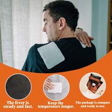 22 piezas/paquete - Calentadores de mano desechables, tamaño grande con adhesivo, adecuados para esquí al aire libre, campamento de invierno en clima frío, almohadillas de calentamiento activadas por aire