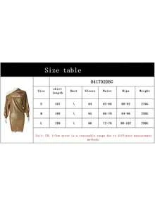Women Asymmetrical Sequin Evening Dress Spring Autumn Long Sleeve Slash Neck One Shoulder Fashion Party Dress - 金色 - 查看 7