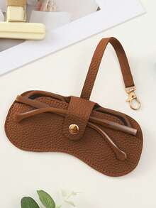 1pc Foldable Sunglasses Case, Eyeglasses Storage Box, Unisex Travel Glasses Case