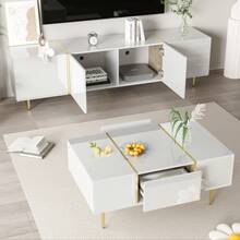 Television Stands & Entertainment Centers - 白色+MDF+40-49英寸 - 查看 2