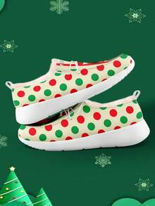 Christmas Custom Fur-Lined Loafers, Custom Personalized Photo & Name Design, Warm Soft Slip-On Winter Shoes For Men & Women, Perfect Gift For Christmas