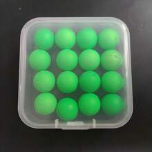 16 个/盒 12 毫米钓鱼浮球，高可见度浮力钓鱼球，引人注目的钓鱼配件