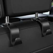 Car Hook Strong And Stable Small Hook Hidden Multifunctional Storage Rear Seat Hook Car Accessories - Black - View 2