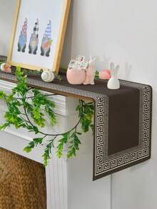 1/2/4/6/8 Stücke Set - Elegante einfarbige braune Tischsets, Tischläufer, minimalistischer chinesischer Stil - geeignet für Festtagsbankette und den täglichen Gebrauch in Küche, Esszimmer, Untersetzer, rechteckige Dekoration, Heimdekoration, perfektes Geschenkset Tischsets, Party Tischsets, Kaminsims Schal, Glasfenster Schal, Heimdekoration, Eingangsbereich Dekoration, Esszimmer Dekoration, Raumdekoration, Bettschal