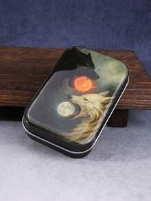 1 Piece Of SMT Tinplate Storage Box, Tobacco Box, Multifunctional Desktop Storage Box