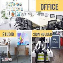 Wedding Easel Stand, Instant Floor Poster Lightweight Collapsible And Portable With Tripod Base Birthday Wedding Outdoor Decoration, Welcome Board Stand For Weddings And Posters, Portable Durable Adjustable Display Easel For Photo Displays