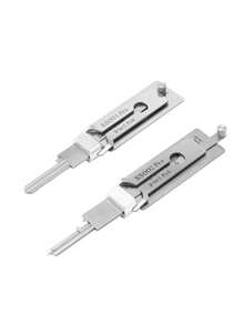 1pc SS002 Pro 2-In-1 Emergency Access Tool, Civilian Lock Pick, Portable, High Precision