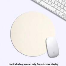 1/2pc Round Mouse Pad, Ultra-Thin Waterproof PVC Leather Mouse Pad, Stitched Edge Design, Suitable For Computer, Laptop, All Kinds Of Mice, Office/Home Use (22x22cm, 8.66"X8.66") - Multicolor - View 19