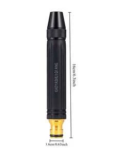 High Pressure Spray Nozzle (Plastic Material) - Direct Focused Water Jet, Suitable For Car Washing, Gardening, Yard, Driveway - Compatible With Hose Interface - Home, Garage, Lawn Care, Outdoor Cleaning Accessory, Ergonomic Handle Design, Durable, DIY Cleaning Tool