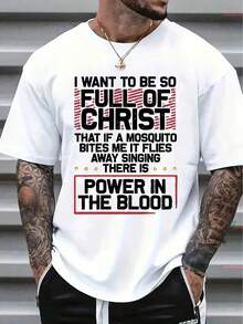 Camiseta de Hombre Cómoda Cuello Redondo Casual Algodón Mangas Cortas Suave Transpirable Top Ropa de Hombre Camiseta Verano Primavera Ropa de Calle Tela de Algodón Impresión de Letras a la Moda - Blanco - Ver 1