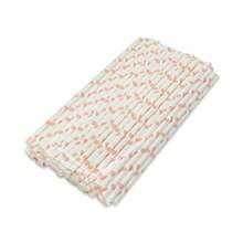 Un paquet de 100 pailles en papier rose de 6x197mm, fabriquées à partir de matériaux épais et sans odeur, naturellement, avec un bord plat résistant aux rayures. Convient pour les boissons comme le thé au lait, le jus, le café, le cola, l'eau de noix de coco, etc. C'est la paille préférée pour les événements, les rassemblements, les fêtes, le camping, les pique-niques, etc.