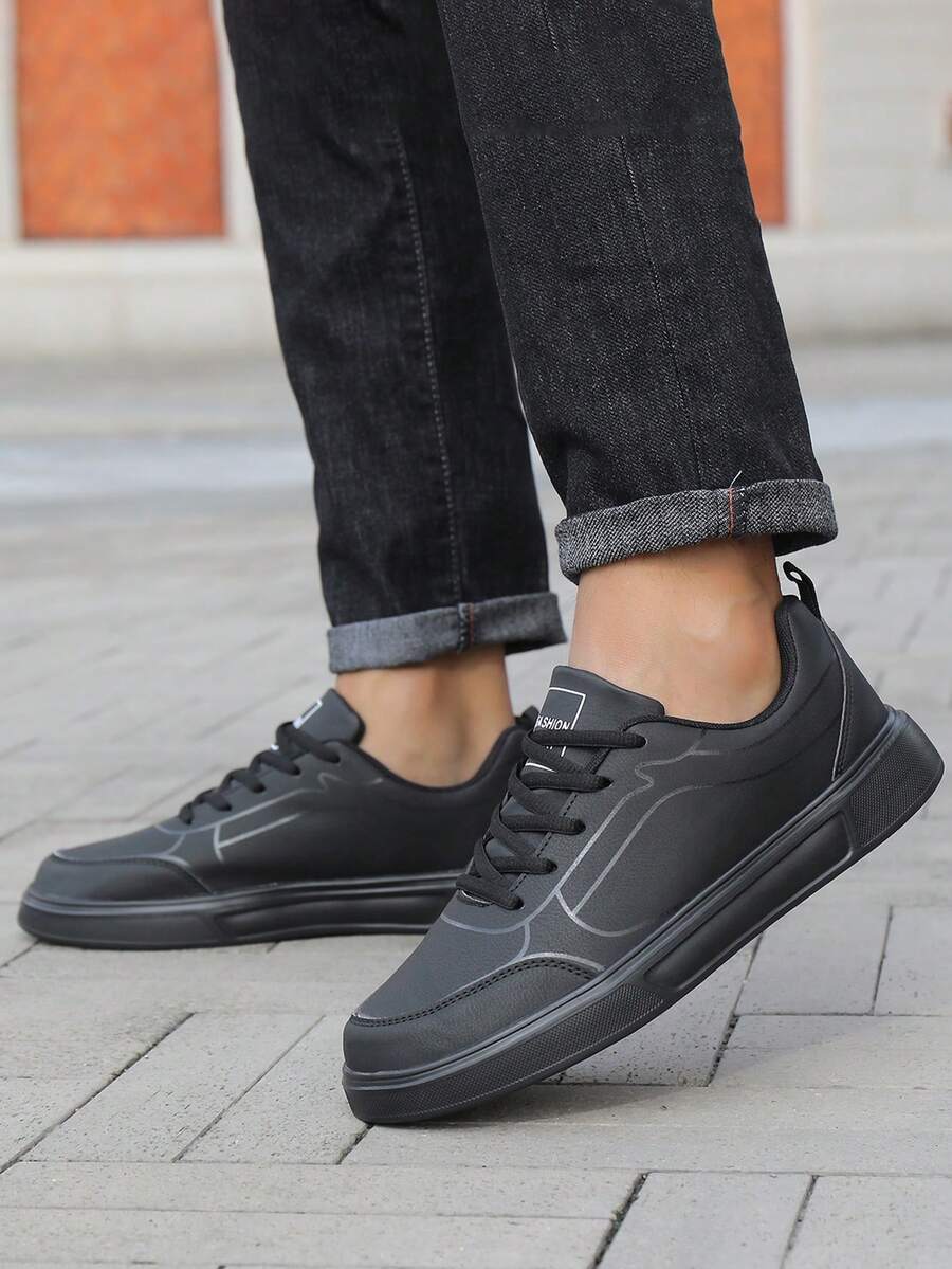 Men's Shoes New Breathable White Shoes Men's And Versatile Thick Soled Sports Board Shoes Shoes Skate Sneakers