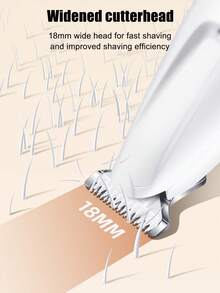 新款宠物美容套装：电动狗/猫指甲磨床，适用于小型宠物，包含带 LED 灯的指甲钳和爪子修剪器，USB 充电，由 2 节 AAA 电池供电（不包括） - 彩色 - 查看 9