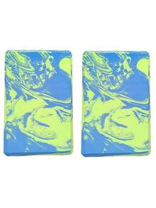 1 قطعة/2 قطعة كتل اليوغا - رغوة EVA خالية من اللاتكس - سطح ناعم مانع للانزلاق حواف مائلة لليوغا والبيلاتس والتأمل - طقم كتل اليوغا الرغوية للاستقرار والتوازن وتعميق الإطالات في ملحقات اليوغا - متعدد الألوان - مشاهدة 19