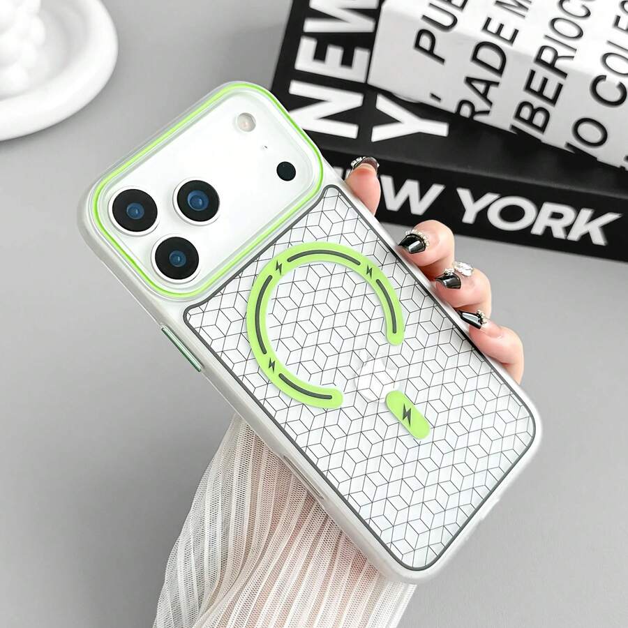 ãåºè人æ°ã¢ãã«ãFor Apple for i phone 17ããã³16ã·ãªãŒãºã«é©ãã3D圫å»ãã¯ã¹ãã£ãŒç£æ°ã¯ã€ã€ã¬ã¹å
é»é»è©±ã±ãŒã¹ãã¹ã¿ã€ãªãã·ã¥ã§ããããªã¹ãã®ãã©ã³ã«ã㌠- ã°ãªãŒã³ - ãã§ãã¯ãã 1