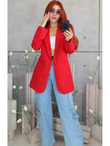 ❤BLAZER ESPECIAL❤ SÚPER ELEGANTE - Rojo - Ver 1