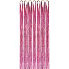 Tóc nối kim tuyến lấp lánh hình tiên nữ, tóc nối kim tuyến lấp lánh chịu nhiệt, thích hợp cho tiệc Giáng sinh, năm mới - Hồng nâu - Xem 10