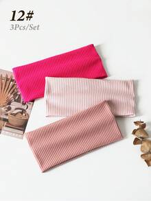 3 piezas Diademas de mujer de unicolor y a rayas, versátiles para lavarse la cara, maquillaje, deportes, uso casual, otoño, accesorios para el cabello de mujer, herramientas para el cabello, cosas para el cabello, cosas, accesorios de belleza, regalos, viajes, regalos para mujeres, cosas para el cabello, rellenos de calcetines