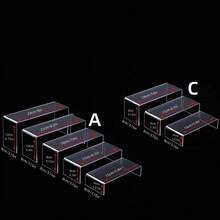 5 件透明亚克力珠宝展示架、糖果展示架、小雕像模型架 - 無色 - 查看 2