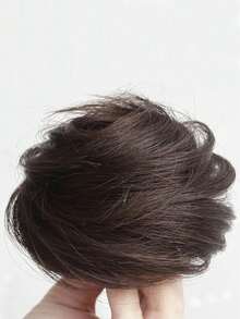 Synthetic Messy Bun Scrunchie Hair Extensions, Wavy Curly Chignon Hairpiece, Updo Hair Bun For Women, Tousled Elastic Band Hair Buns, Easy To Wear Hairstyle Accessories For Daily Life, Vacation Style ,Hair Styling Kit ,Hair Tool Kit ,Hair Styling Tools