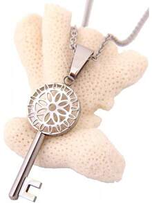 Collar largo con abalorio multinivel para mujer, estilo clásico, color negro carbón, colección Charleston de los años 20, collar largo en Y, collar Larait - Juego de arete de collar con abalorio - Ver 12