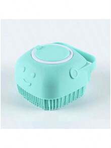 大型互动式狗狗零食分配器玩具，耐用耐嚼慢食球，有益于牙齿健康，适合所有品种慢食益智玩具，宠物清洁刷，宠物沐浴配件 - 彩色 - 查看 14