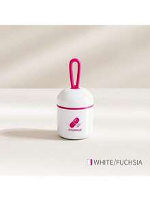 1 个迷你双隔层药盒 - 防潮密封设计，方便旅行或出差时携带个人药物 - 彩色 - 查看 16