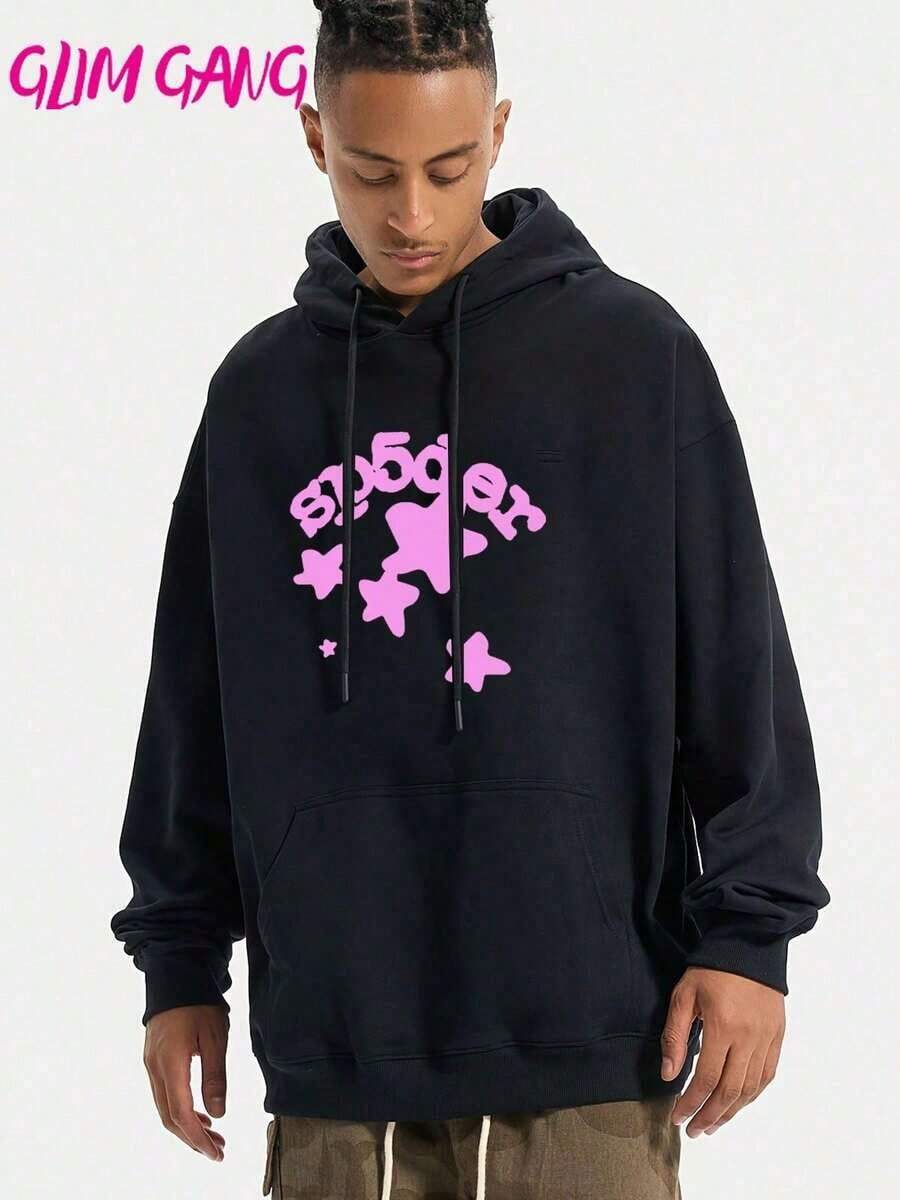 Ropa de otoño para hombres con gráfico SP5DER, sudadera con capucha de forro polar de otoño e invierno para hombres, regalo de vacaciones de Halloween y Navidad - Blanco - Ver 1