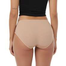 Calcinha Modeladora Enchimento Modela Empina Levanta Aumenta Bumbum Segura Culote Bundex - Bege - Visão 3