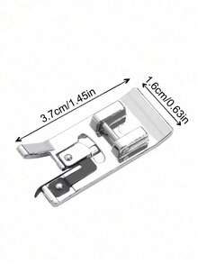 1/2/4 pièces Pied presseur surfilage pour machine à coudre surjeteuse, parfait pour les machines à bas pied de biche Singer et Brother, accessoires de couture, machine à coudre, couture, tissu pour la couture, fournitures de couture, accessoires de machine à coudre, accessoires de maison, pied de machine à coudre, aimants