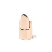 1 件朋克金属铜开口无名指指甲护甲配件，可调节尺寸，男女适用 - 彩色 - 查看 14