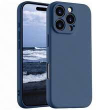 Liquid Silicone Protective Case Compatible With Iphone 17, 17 Air, 17 Pro, 17 Pro Max, Made Of Premium Silicone Material, Provides All-Round Protection (4-Layer Shock-Proof Structure), Soft Anti-Scratch Microfiber Lining, Also Compatible With Iphone 13, 11, 16 Pro Max, 15, 14 Plus, 12 Mini, XS Max, 7, 8 Plus, Scratch-Resistant And Durable. - Dark Blue - View 8