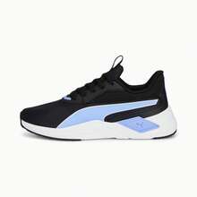 Chaussures d'entraînement Lex pour femmes, tissu noué, épissure, marque Puma, 100 % originales, pour le sport et le fitness, produit printemps/été - Noir - Voir 4