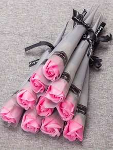 3/10 piezas Rosas artificiales, decoración de arreglos florales, regalo para novia/novio, Día de San Valentín, rosas, decoración floral para jarrón, regalos de boda para invitados y damas de honor, regalos del Día de la Madre, regalos geniales para mamá, decoraciones para sala de estar, comedor, pared, jardín, corona, dormitorio, planta artificial, Acción de Gracias, Navidad, fiestas, cumpleaños, regalos para mamá y papá, 1 pieza