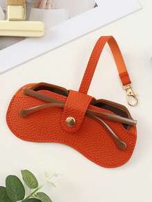 1pc Foldable Sunglasses Case, Eyeglasses Storage Box, Unisex Travel Glasses Case