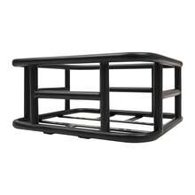 SanBouSi Iron Bicycle hinteren Korb, abnehmbare hinten Fahrradkorb Last 15kg, hinten Montage Fahrradkorb - Schwarz - Übersicht 9
