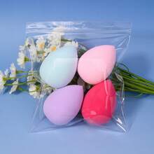 4pcs Makeup Sponge Set Multicolor Beauty Sponge, Latex Free For All Skin Types, Dry & Wet Use For Foundation Blender Flawless For Cream Powder And Liquid,Cheap,Stocking Stuffers,Makeup,Makeup Tools,Cheap Stuff,Gifts,Gifts For Women,Christmas Gifts,Giveaways,Travel,Cheap Stuff,Travel Essential - Multicolor - View 9