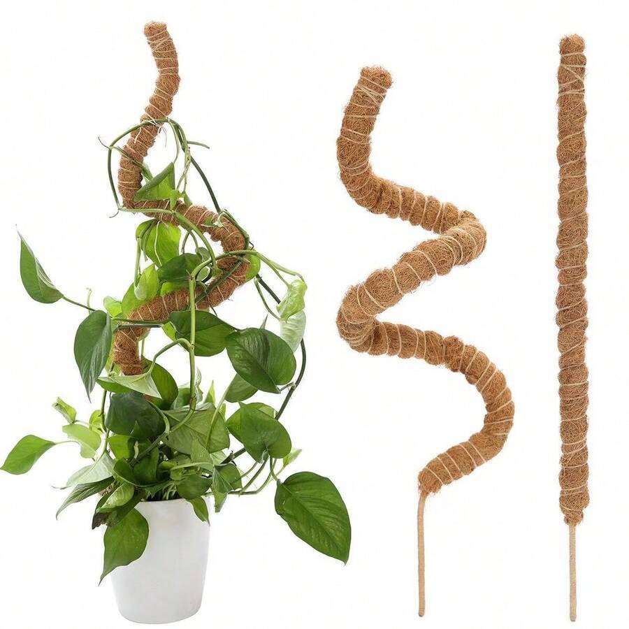 1pc/2pcs Bendable Moss Poles For Plants, Monster Plants, Support For Climbing Plants, Houseplants, For Potted Plants, Support Racks. - A - View 1