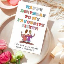 1 pièce Carte de vœux d'anniversaire humoristique avec chat, cadeau d'anniversaire unique, croquis amusants de chat, renard et lion, en papier, parfait pour les amis, la famille, les amateurs de chiens/chats, souhaits d'anniversaire créatifs avec enveloppe, idéal pour les célébrations de Noël et d'Action de grâce