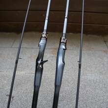 Caña de pescar de fibra de carbono de 180 cm - Alta sensibilidad para spinning/casting, punta de caña a prueba de explosiones, mango ergonómico de una sola pieza con tacto suave, adecuada para pesca en agua salada | Regalo perfecto para pescadores, equipo de pesca moderno | Excelente regalo para el Día de Acción de Gracias