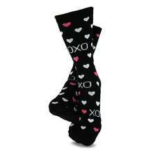 Valentine's Day Crew Socks 3-Pair Pack - Women's & Men's Love Socks - Heart Patterned Casual & Dress Socks - CottonGift Socks - 如圖694 - 查看 7