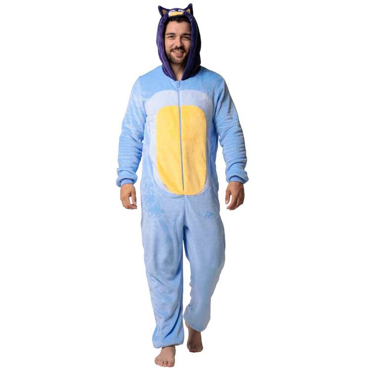 Mono  para hombre, mono Bandit para hombre, monos de polar para adultos - Azul - Añade 1