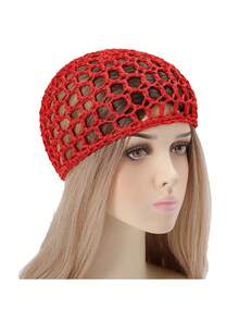 Hair Nets Cap Sleeping Hairnet Snoods Wrap Bonnets Long Straight Curl Wig Head Protector Black Mesh Wrapping Crochet Wave Cook Hats Bun Lift Strap Weaving Sew For Women Ballet