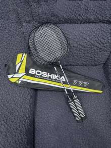 Authentic Badminton Racket With Double Racket Sponge Handle And Multi-Color Alloy Adult Student Hair Replacement Racket - Multicolor - View 2