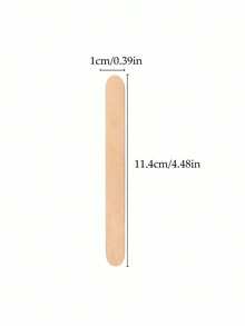 200 pezzi - Bastoncini di legno naturali per depilazione precisa, Bastoncini di legno per rimozione dei peli del corpo, Applicatore e raschietto per rimozione dei peli, Bastoncini di legno naturali per applicazione della cera, Raschietto e applicatore in legno per cera, Per rimozione dei peli, sopracciglia e corpo, Perfetto per spa e uso domestico, Raschietto e applicatore per rimozione dei peli estivi