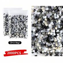 1000/2000/5000颗2.6毫米迷你熔丝珠像素拼图铁珠儿童熔珠DIY高品质手工礼物益智玩具 - 拼豆豆 - 查看 25