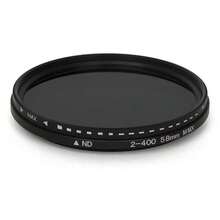 ND2 To ND400 Neutral Density Hard Coating   Variable ND Filter Adjustable