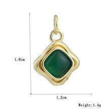 1pc Fashionable Cubic Zirconia Heart Shaped Pendant, Suitable For DIY Bracelet, Necklace, Earrings, Jewelry Accessories For Women, Engagement, Holidays